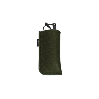 Eyeglasses Sleeve in Dark Olive