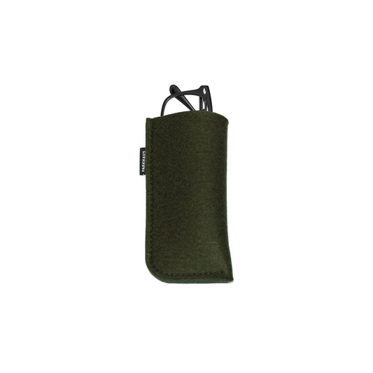 Eyeglasses Sleeve in Dark Olive