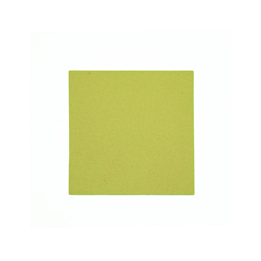 Straight Edge Square Placemat in 002 Light Olive, 22cm