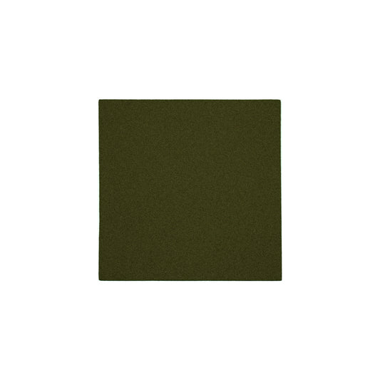 Straight Edge Square Placemat in 003 Dark Olive, 22cm