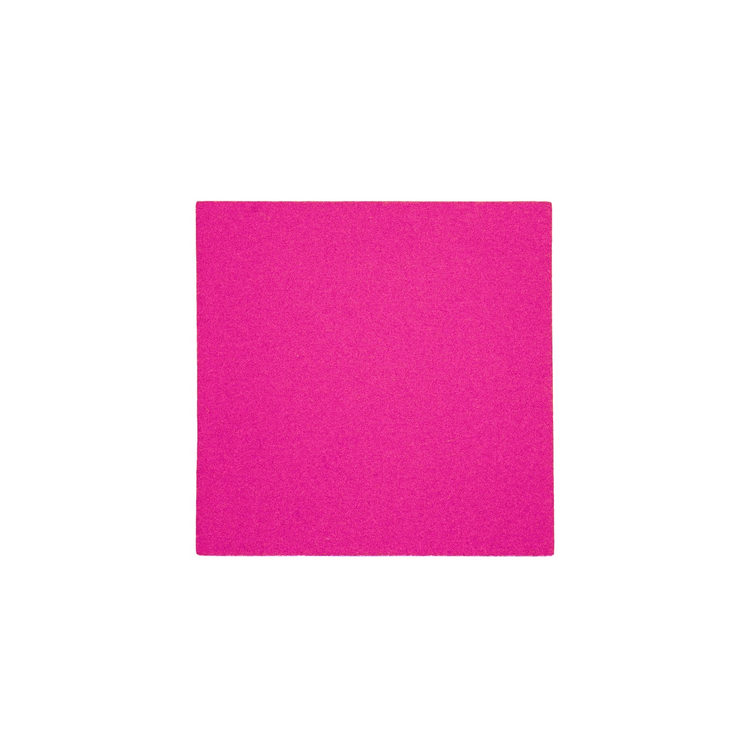 Straight Edge Square Placemat in 017 Pink, 22cm