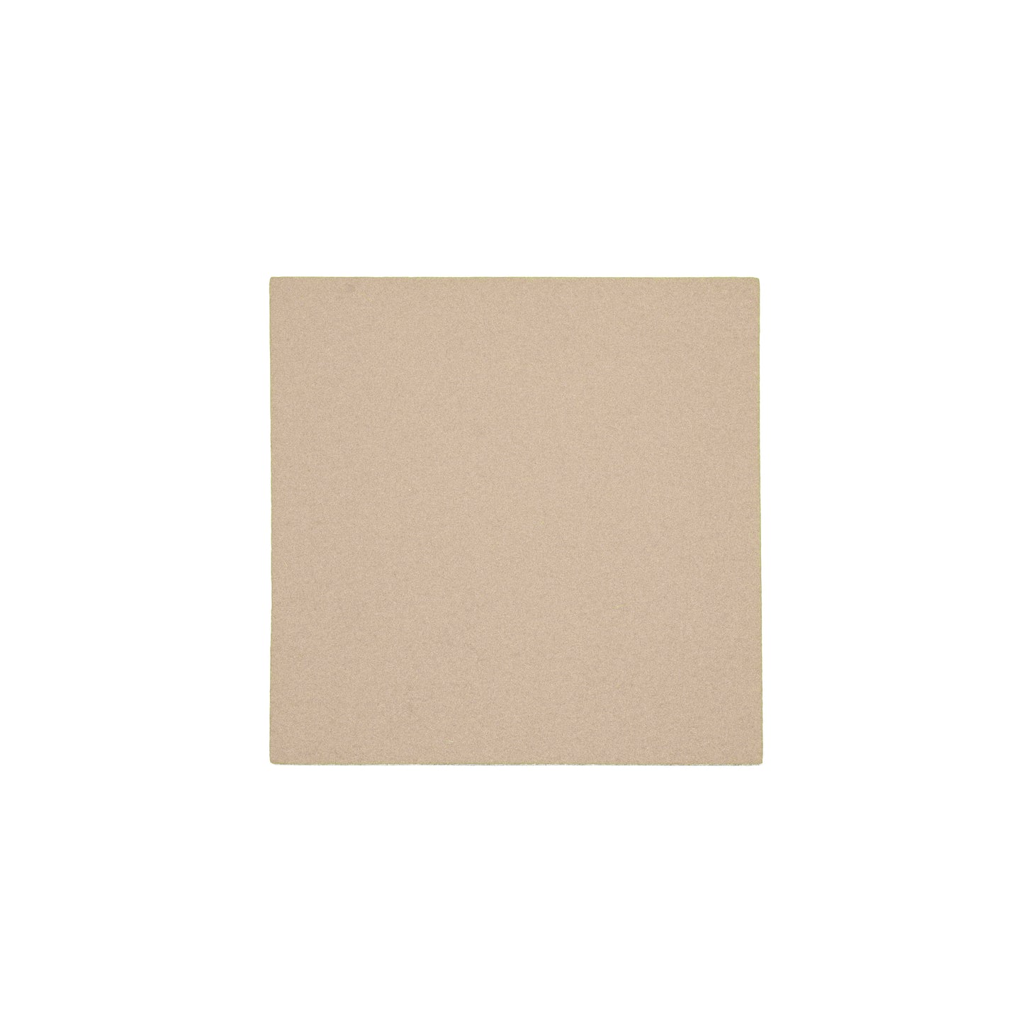 Straight Edge Square Placemat in 021 Sand, 22cm