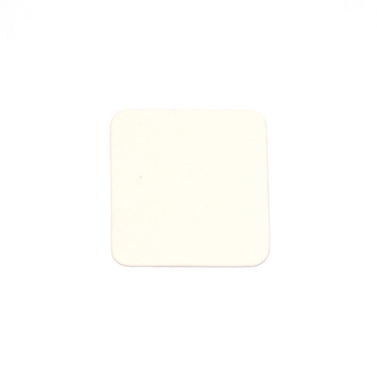 Larger Square Coaster in 001 White, 14cm