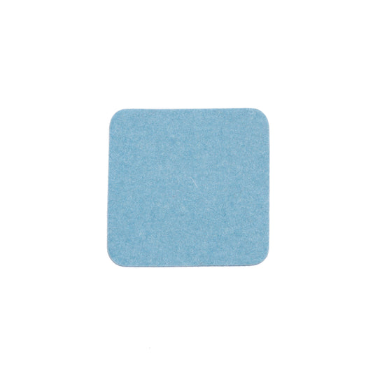 Larger Square Coaster in 004 Aqua, 14cm