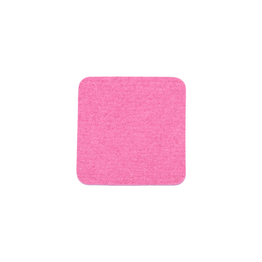 Larger Square Coaster in 016 Rosa, 14cm