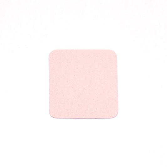 Larger Square Coaster in 019 Pastel Rose, 14cm