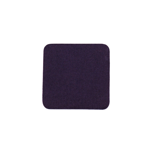 Larger Square Coaster in 031 Elderberry, 14cm