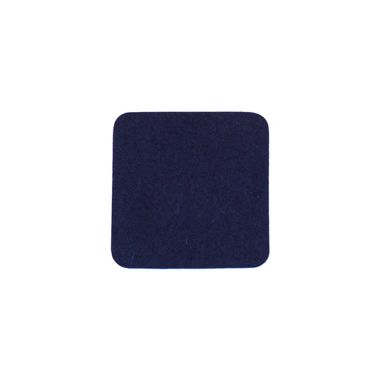 Larger Square Coaster in 033 Navy, 14cm