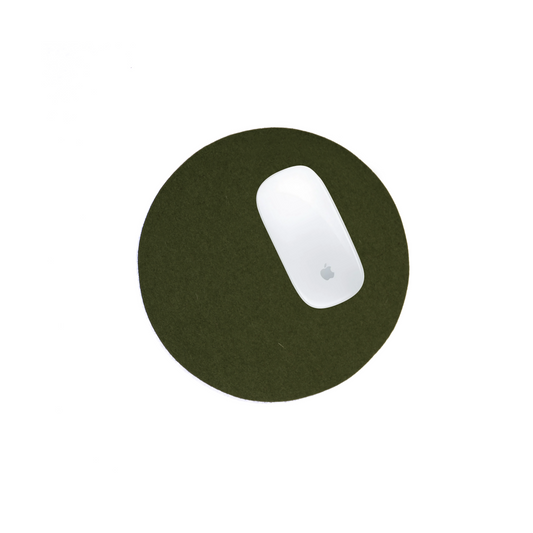 Round Mouse Pad in 003 Dark Olive