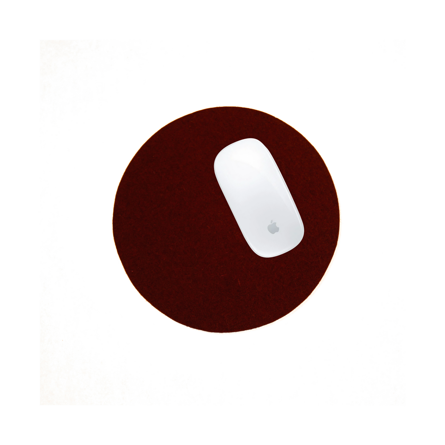 Round Mouse Pad in 006 Aubergine