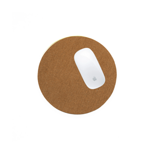 Round Mouse Pad in 007 Camel