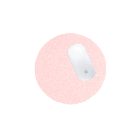 Round Mouse Pad in 019 Pastel Rose