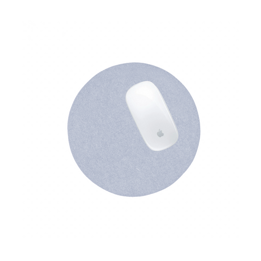 Round Mouse Pad in 028 Light Grey Flat