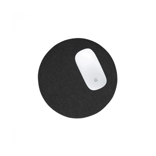 Round Mouse Pad in 029 Dark Grey Flat