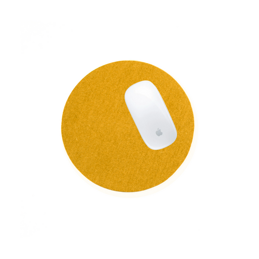 Round Mouse Pad in 037 Saffron