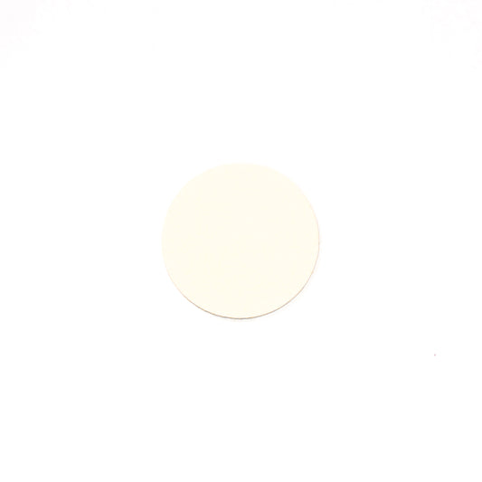 Round Coaster in 001 White, 10cm