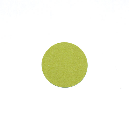 Round Coaster in 002 Light Olive, 10cm