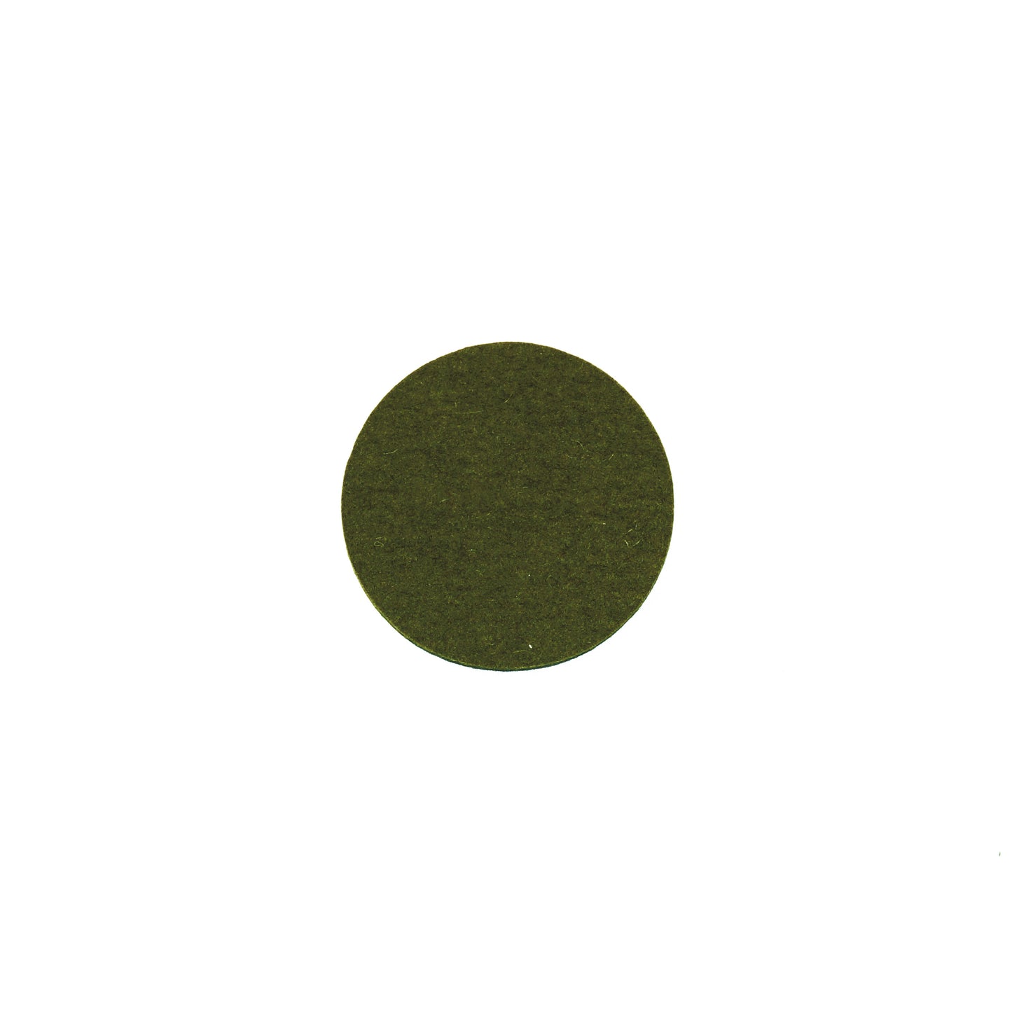 Round Coaster in 003 Dark Olive, 10cm