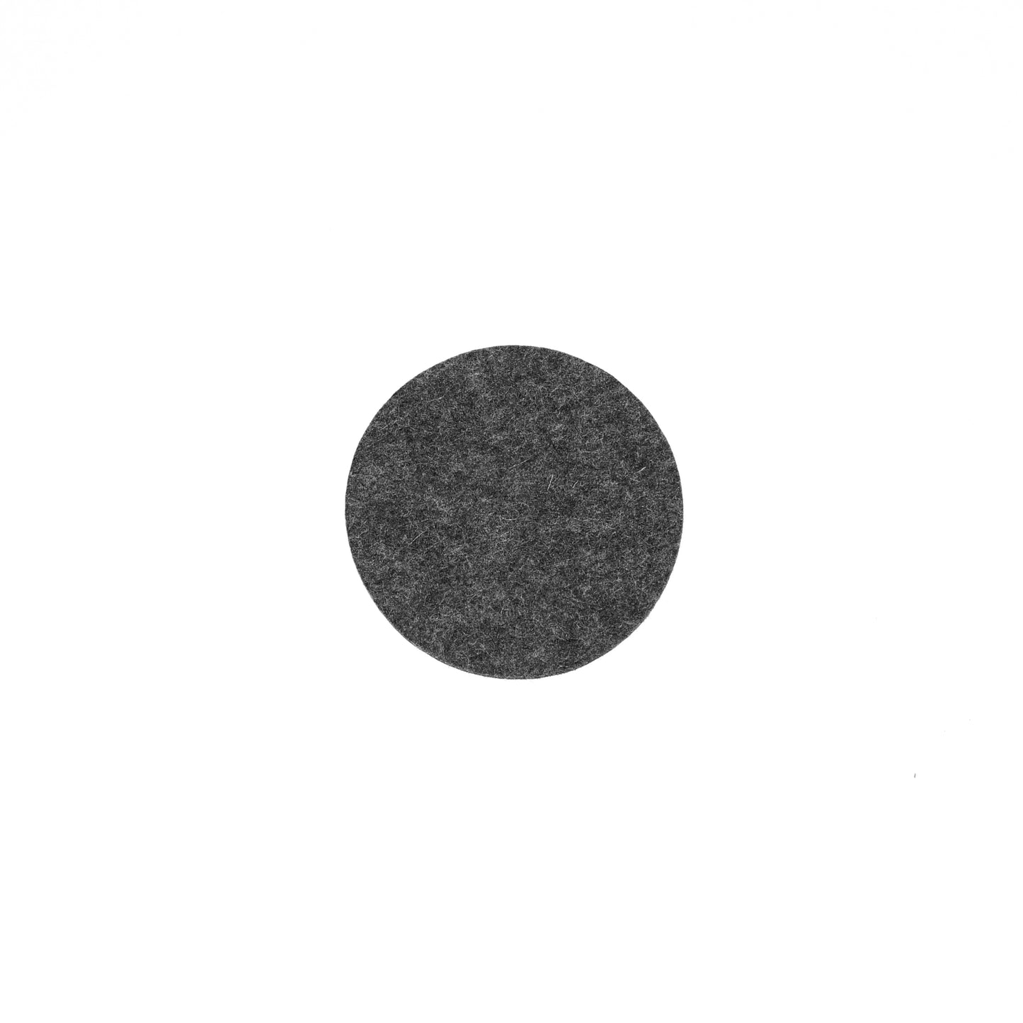 Round Coaster in 012 Anthracite Melange, 10cm