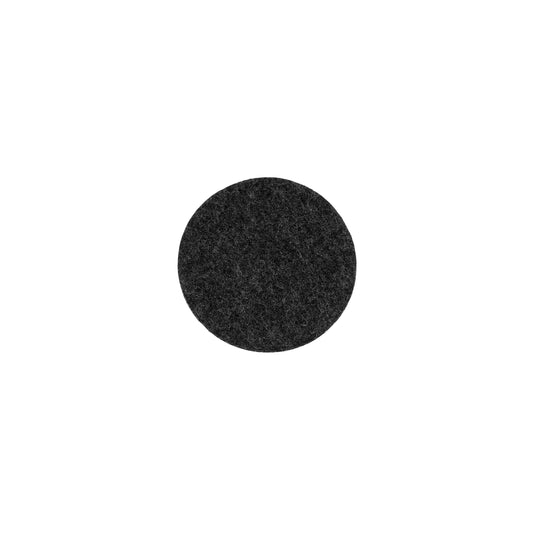 Round Coaster in 015 Graphite Melange, 10cm