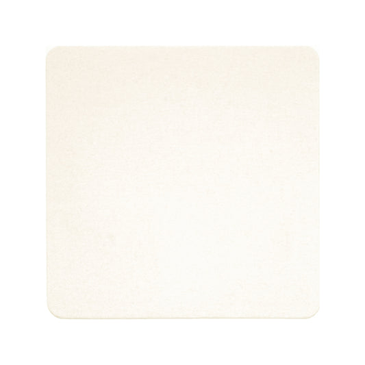 Round Edge Square Placemat in 001 White