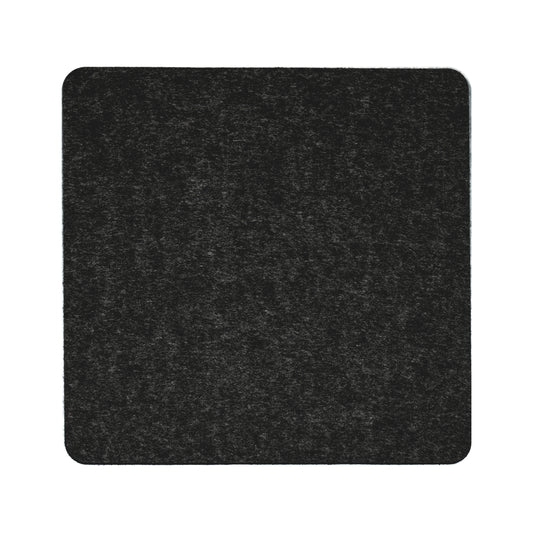 Round Edge Square Placemat in 015 Graphite Melange