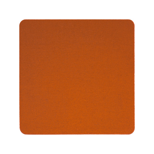 Round Edge Square Placemat in 025 Kenya Red