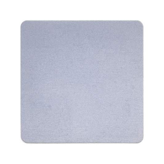 Round Edge Square Placemat in 028 Light Grey Flat