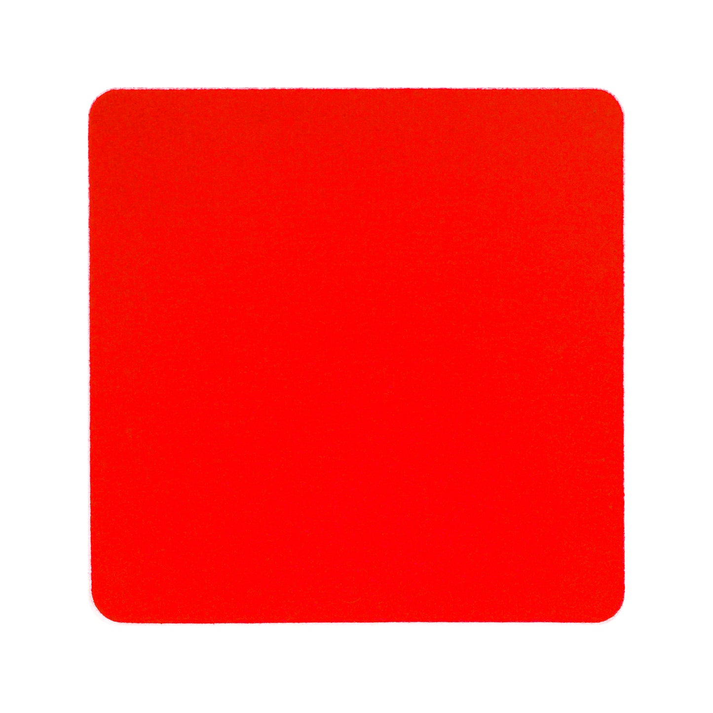 Round Edge Square Placemat in 030 Purpur Red