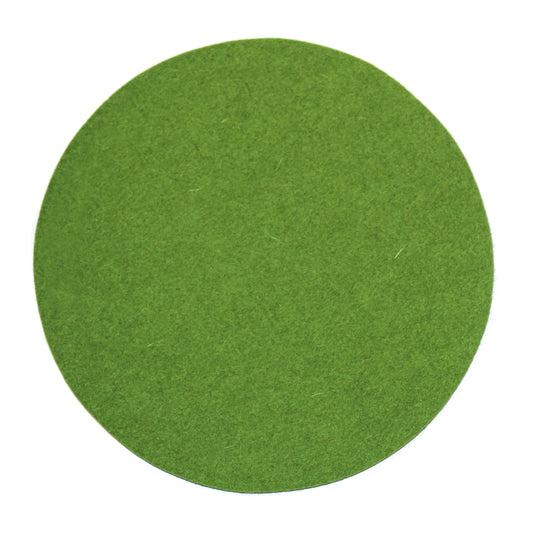 Round Placemat in 023 Meadow Green