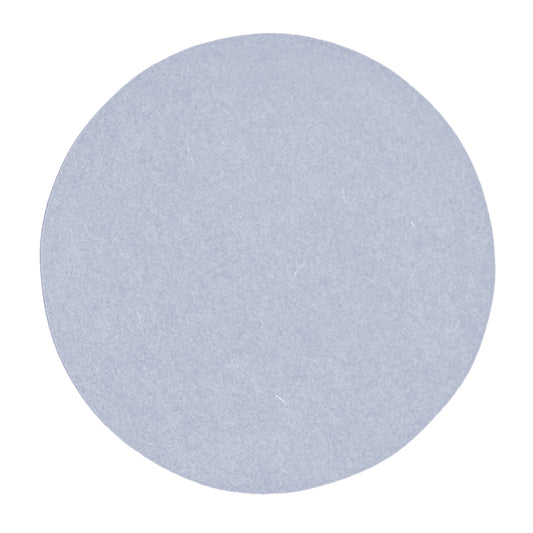 Round Placemat in 028 Light Grey Flat