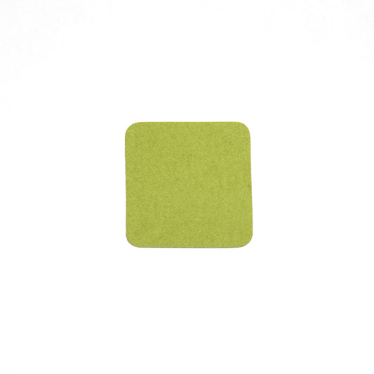 Square Coaster in 002 Light Olive, 11cm