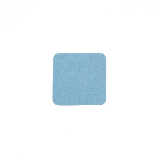 Square Coaster in 004 Aqua, 11cm