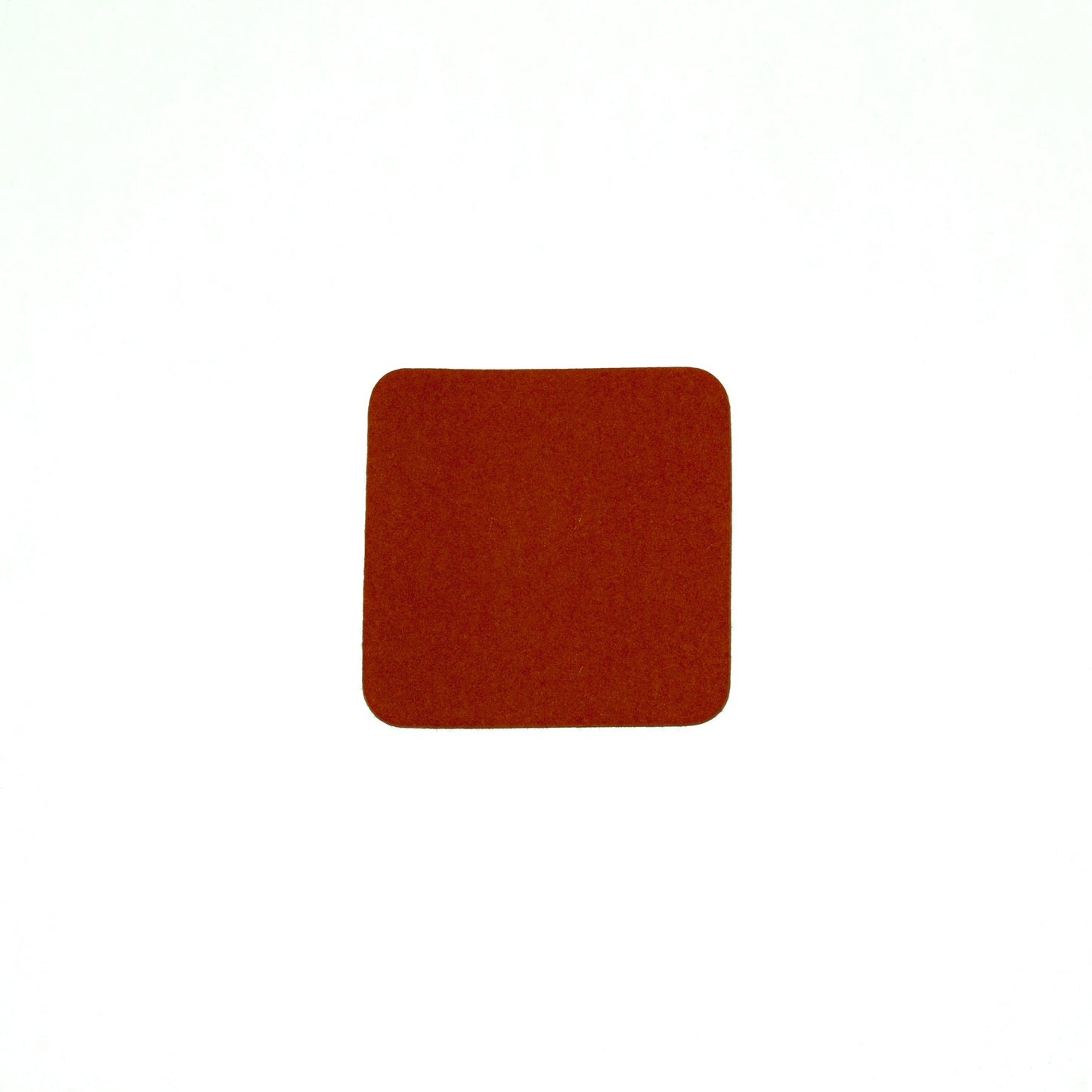 Square Coaster in 009 Rot Red, 11cm