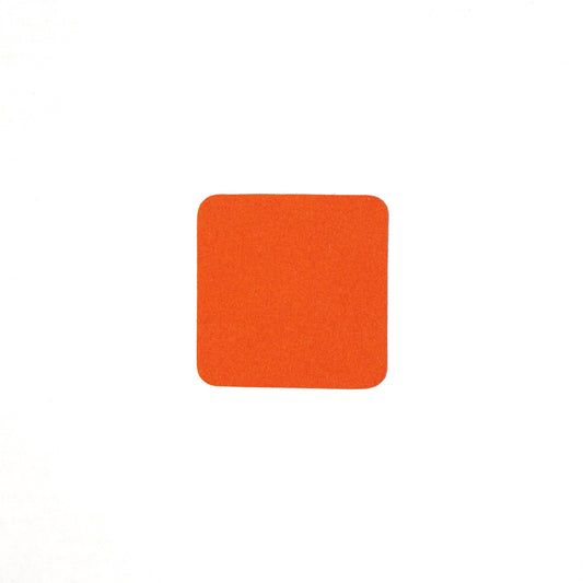 Square Coaster in 010 Orange, 11cm