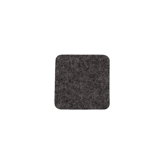 Square Coaster in 012 Anthracite Melange, 11cm