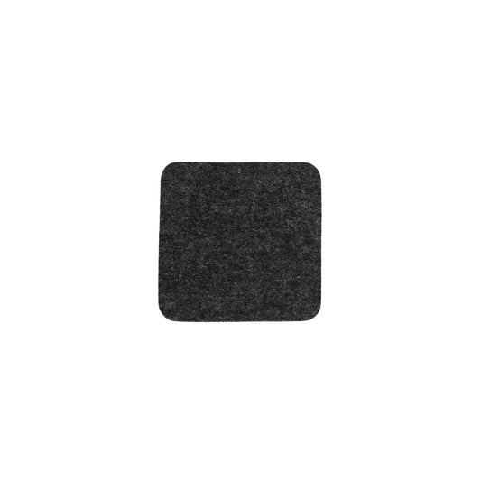 Square Coaster in 015 Graphite Melange, 11cm