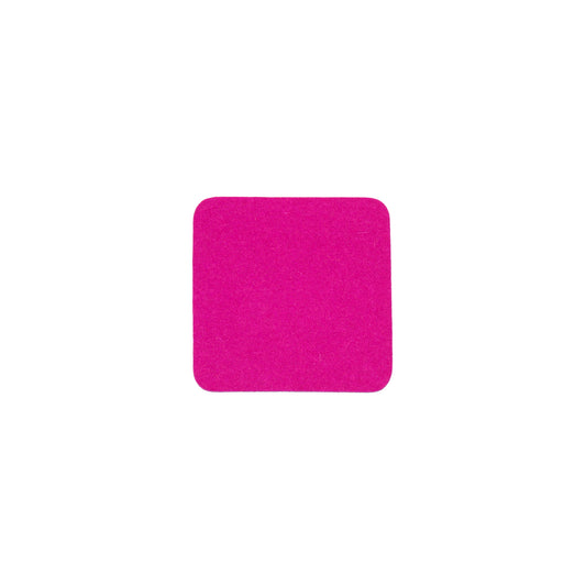 Square Coaster in 017 Pink, 11cm