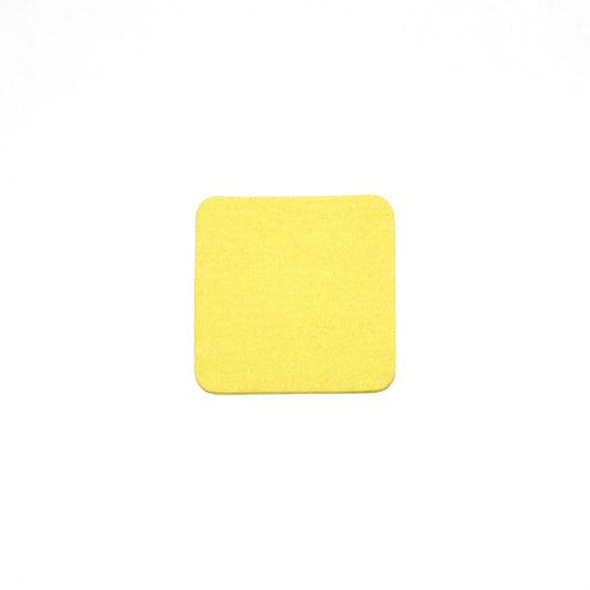 Square Coaster in 027 Lemon Yellow, 11cm