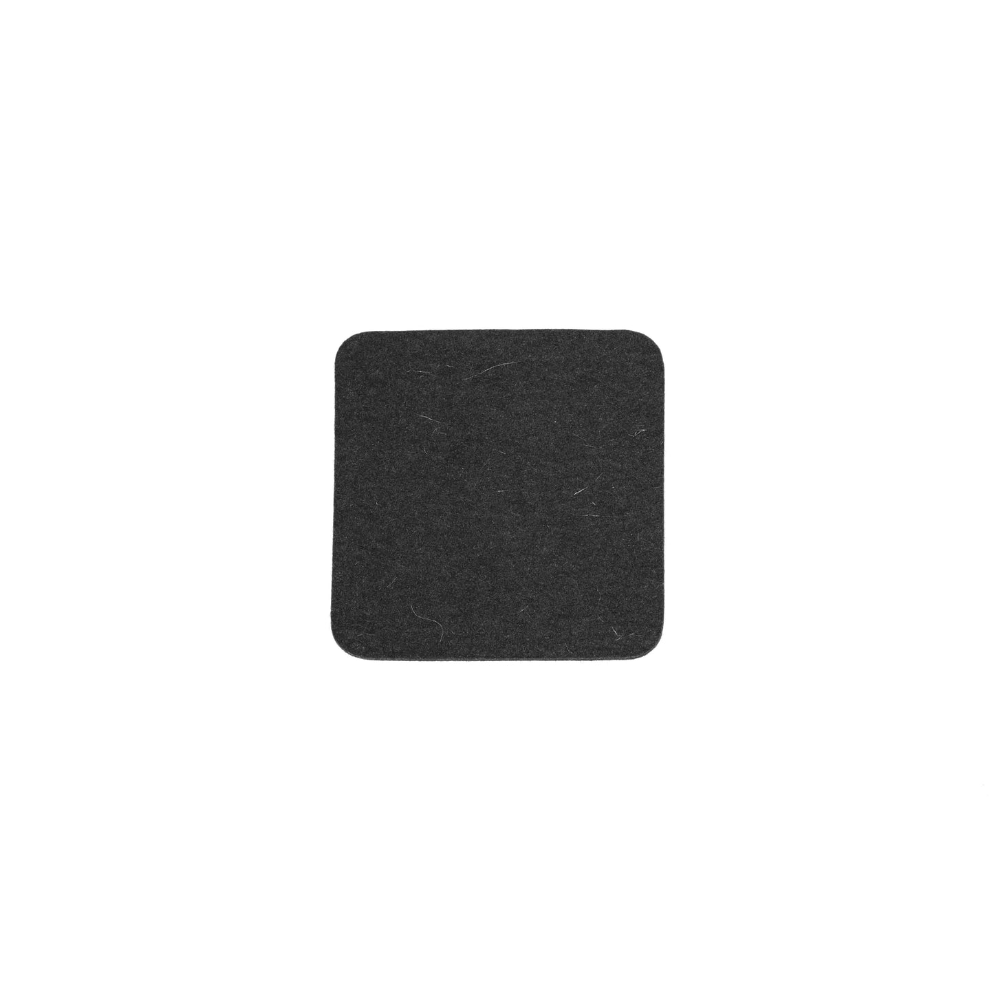 Square Coaster in 029 Dark Grey Flat, 11cm