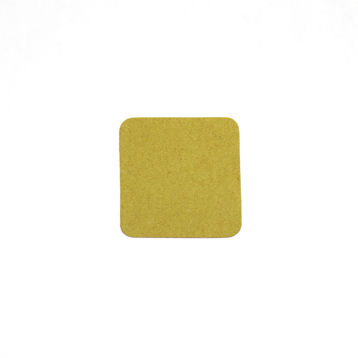 Square Coaster in 036 Mustard, 11cm